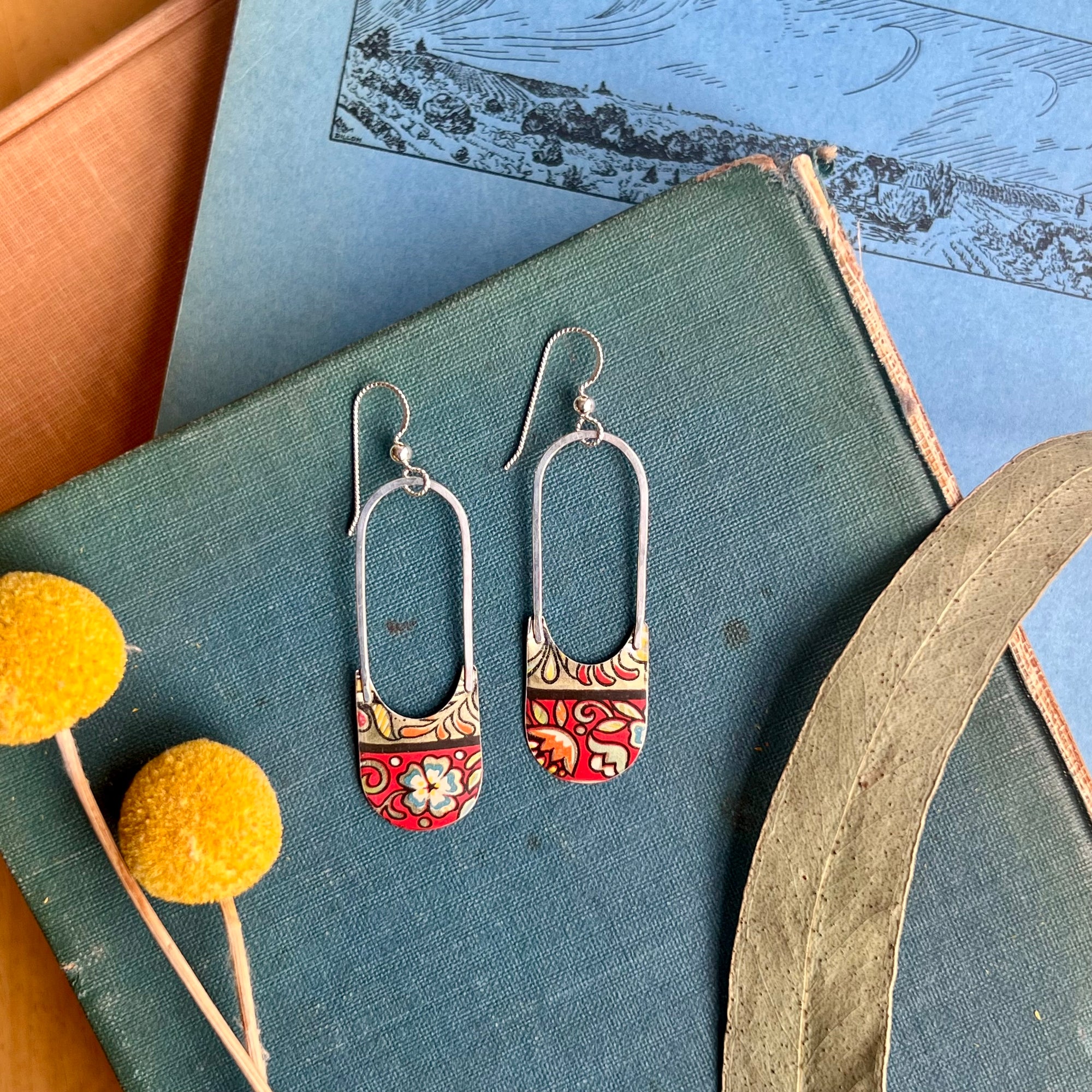 Scarlet Arch Earrings