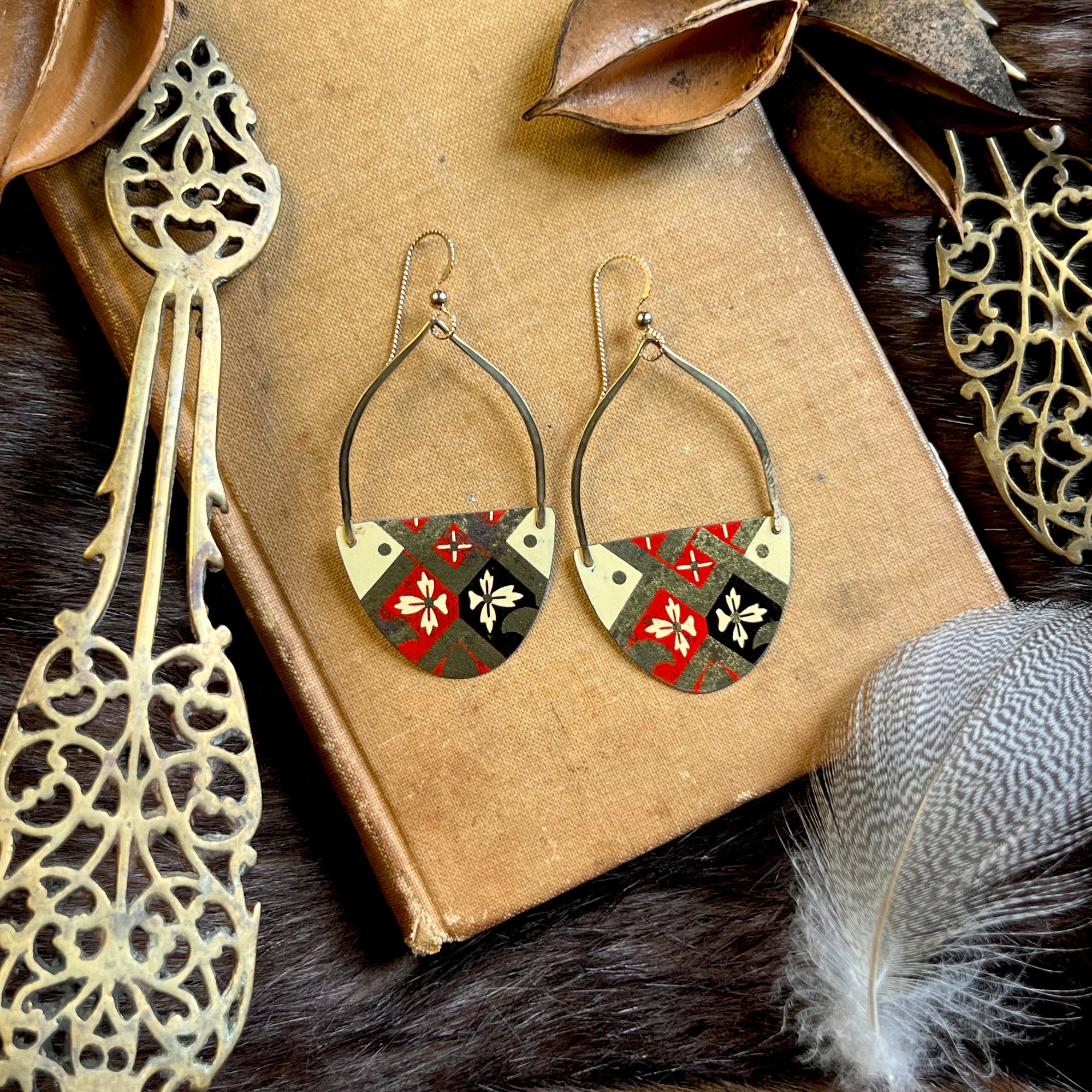 Windsor Flame Earrings